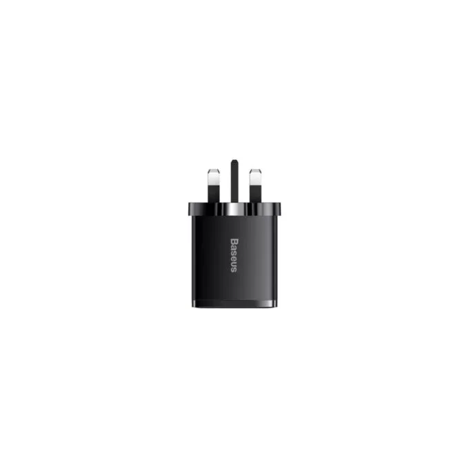 Baseus Charger Wall - 30W USB-C 2xUSB-A UK Black — image 4