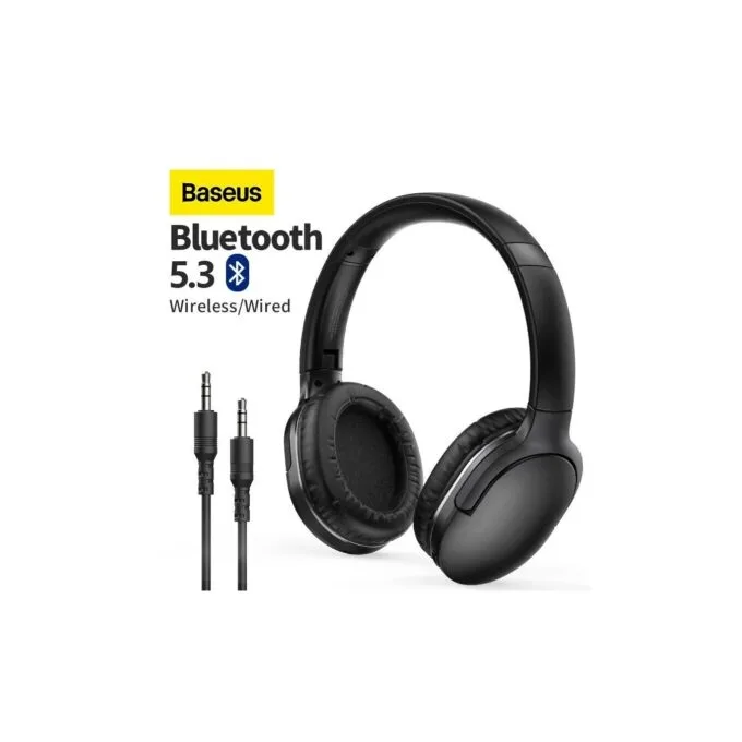 Baseus Encok Wireless Headphone - D02 Pro - Black — image 2