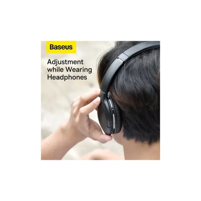 Baseus Encok Wireless Headphone - D02 Pro - Black — image 5