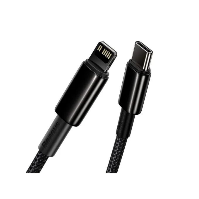 Baseus Gold Type-C to Lightning - PD 20W 2m Black — image 11