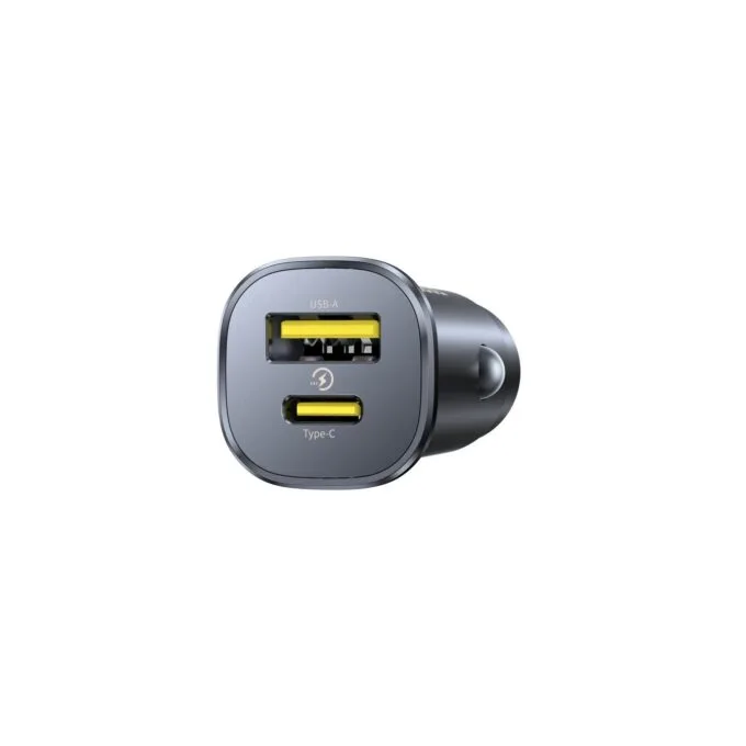 Baseus GoTrip Car Charger - DP1 - 30W U+C Cosmic Black — image 2