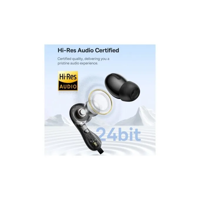 Baseus Headphones - HZ20 - In Ear Wired 3.5mm HiRes Black — image 2