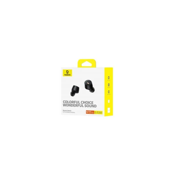 Baseus Headphones In Ear Beans TWS Bowie - E18 - Black — image 9