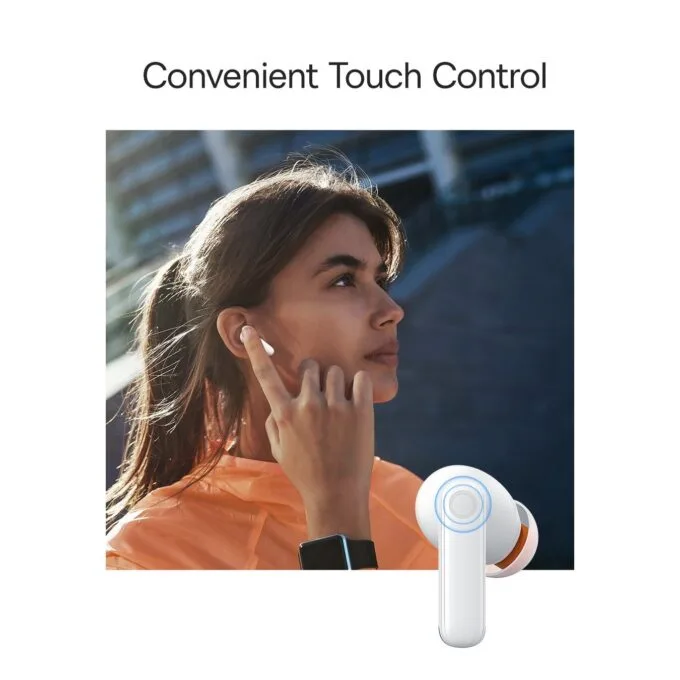Baseus Headphones In Ear TWS ANC White - MZ10 - In Ear, TWS, ANC, White — image 12