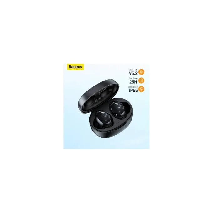 Baseus Headphones In Ear TWS Bowie - E2 - Black — image 2