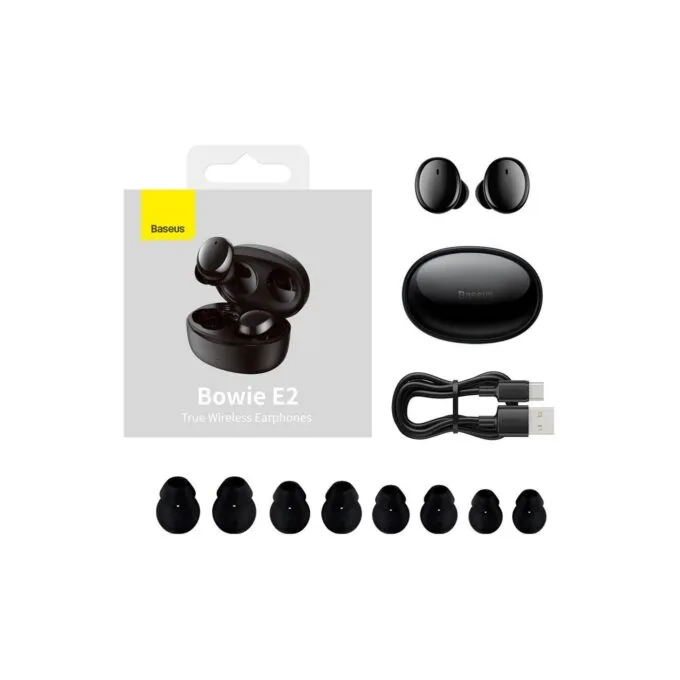 Baseus Headphones In Ear TWS Bowie - E2 - Black — image 5