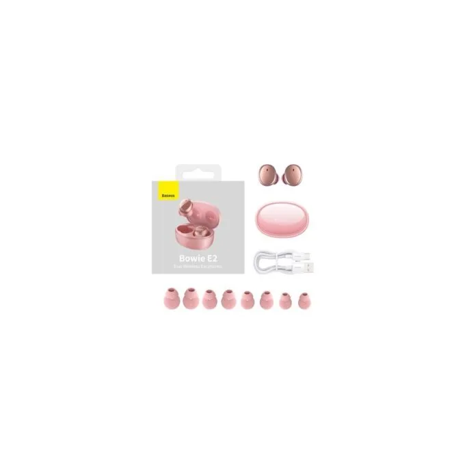 Baseus Headphones In Ear TWS Bowie - E2 - Pink — image 8