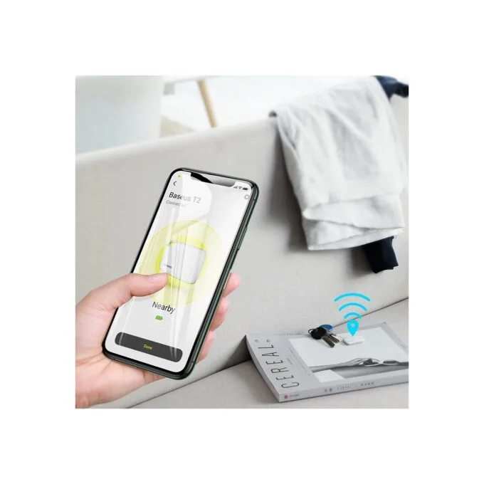 Baseus Intelligent Keychain Anti-Loss Device - T2 - White — image 6