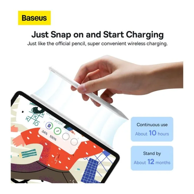Baseus IT Stylus - Smooth Writing 2 - Stylus Wireless Wired Charging — image 2