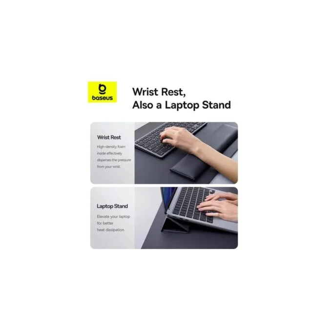 Baseus MagPro Series II BS-PS037 Smart Desk Mat with Wrist Rest - Black — image 8