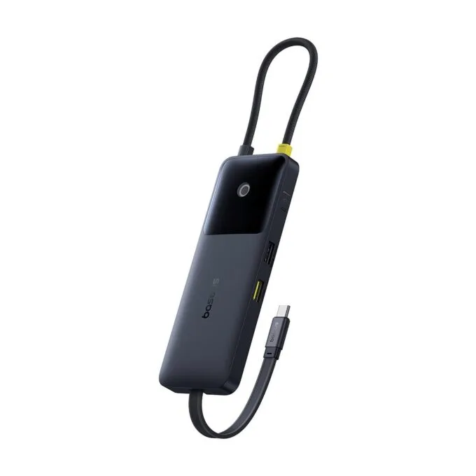 Baseus NOMOS BS-OH168 6-in-1 USB-C Hub 4K@60Hz HDMI PD100W — image 1