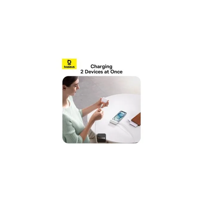 Baseus Powerbank 20W 5000mAh Plug-In Lightning White - 20W, 5000mAh, Plug-In Lightning, White — image 7