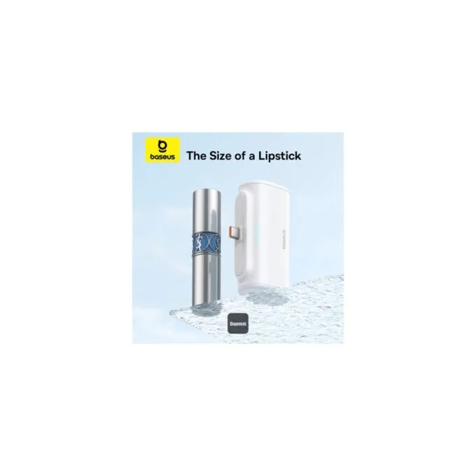 Baseus Powerbank - 20W 5000mAh Plug-In USB-C 20W White — image 3