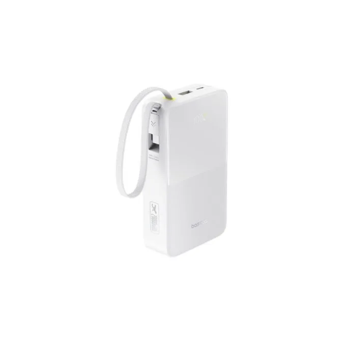 Baseus Powerbank 22.5W 20000mAh + Display EnerFill Bipow2 Pro White - FC51 - EnerFill Bipow2 Pro White — image 1