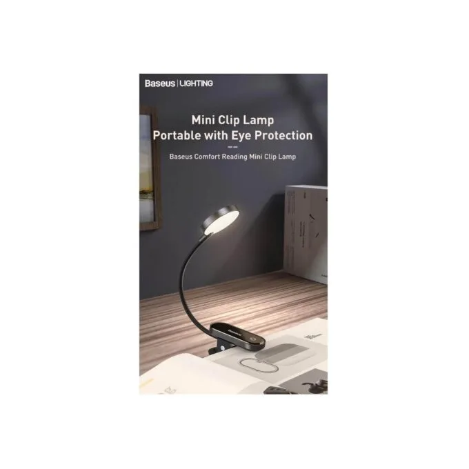 Baseus Reading Mini Clip Lamp - Clip Lamp — image 4