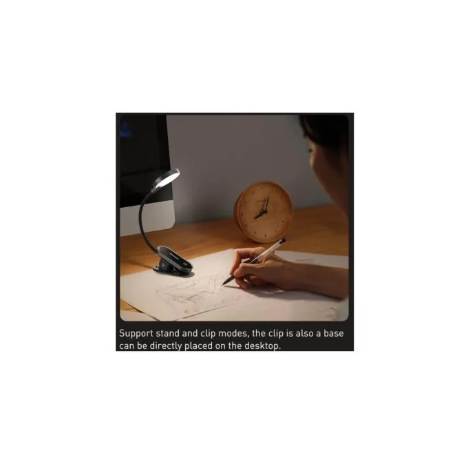 Baseus Reading Mini Clip Lamp - Clip Lamp — image 9