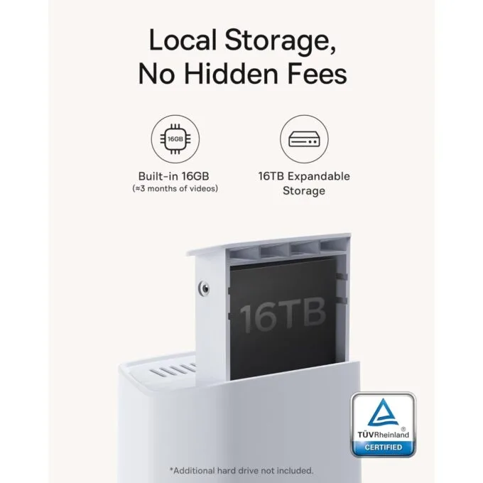 Baseus Security Camera Kit - N1 Series - White — image 2