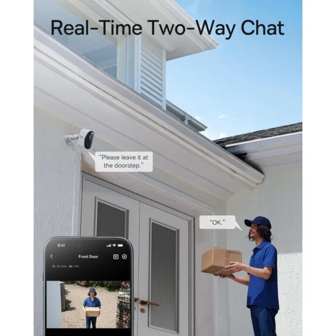 Baseus Security Camera Kit - N1 Series - White — image 4