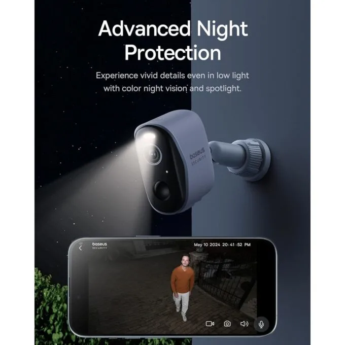 Baseus Security Camera Kit - N1 Series - White — image 7