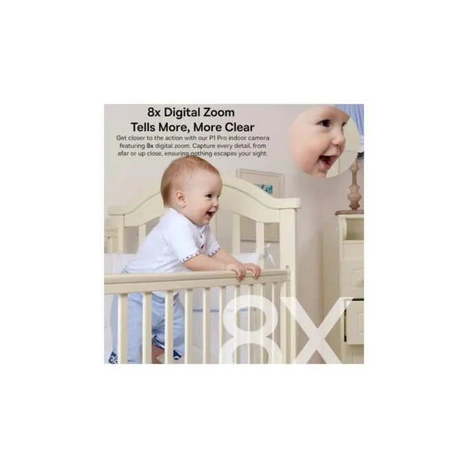 Baseus Security Indoor Camera - P1 Pro - 3K White EU — image 4
