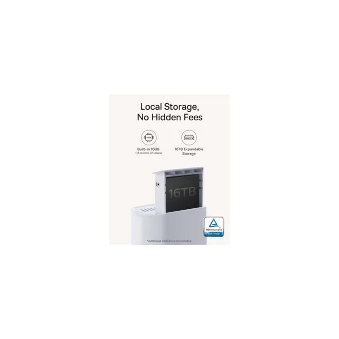 Baseus Security Outdoor Camera - N1 Plus - 2K 2-Cam Kit White — image 2