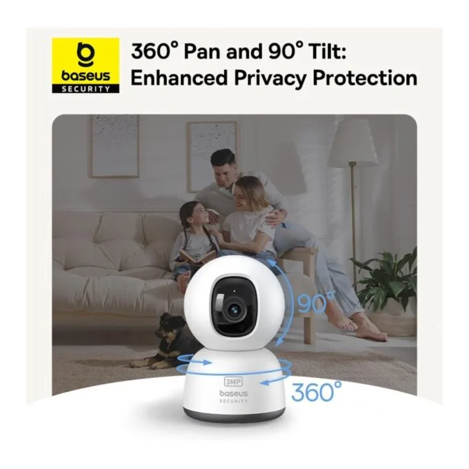Baseus Security - P1 Lite - Indoor Camera 2K White EU — image 2