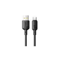Baseus Silky Series USB-C to USB-A Cable 2m 100W Black