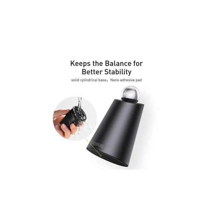 Baseus Simple Magnetic Stand Wireless Charger - Black — image 5