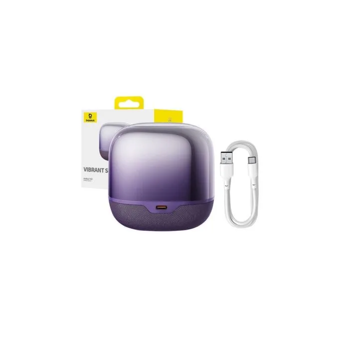 Baseus Speaker Wireless - AeQur V2 - Midnight Purple — image 12