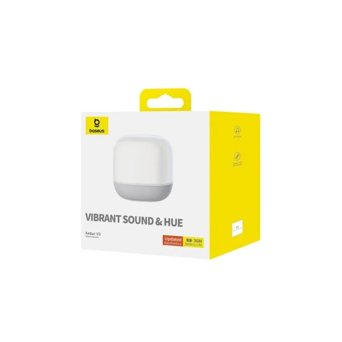 Baseus Speaker Wireless - AeQur V2 - Moon White — image 11