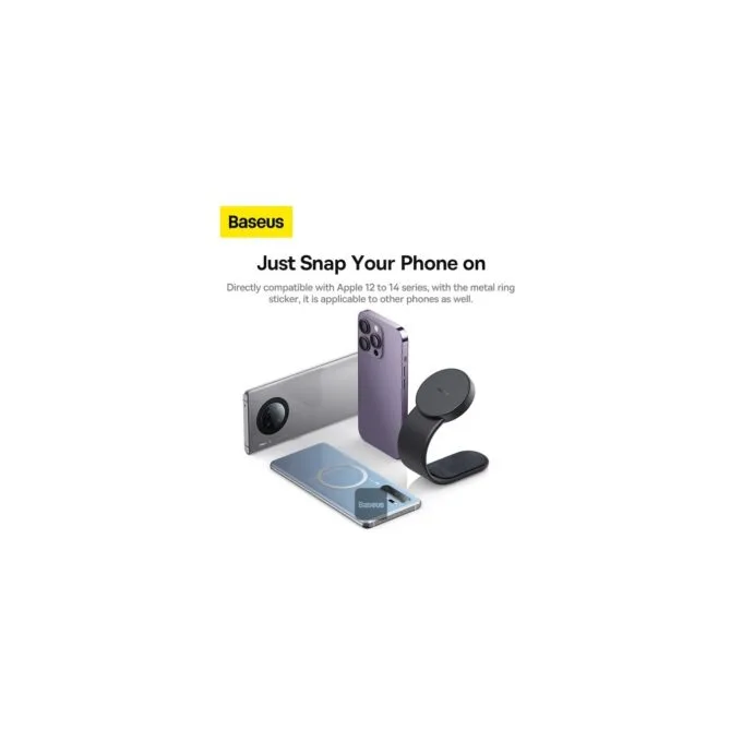 Baseus Stand Tablet And Phones Magnetic - C02 - Black — image 6
