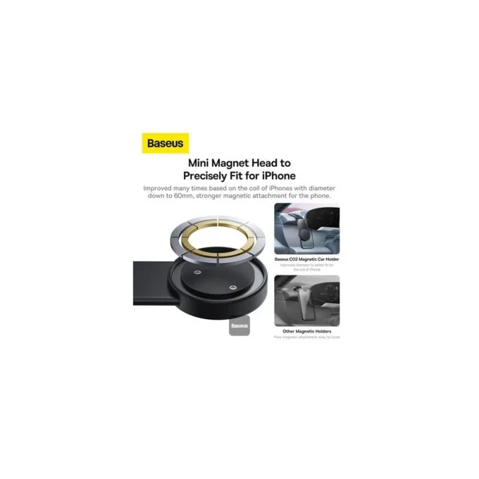 Baseus Stand Tablet And Phones Magnetic - C02 - Black — image 7