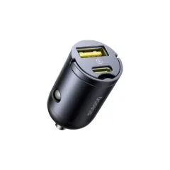 Baseus Tiny Star Car Charger - 30W PD 3.0 U+C Black