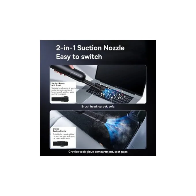 Baseus VA Vacuum Cleaner Car - A0 Pro - 35W — image 5