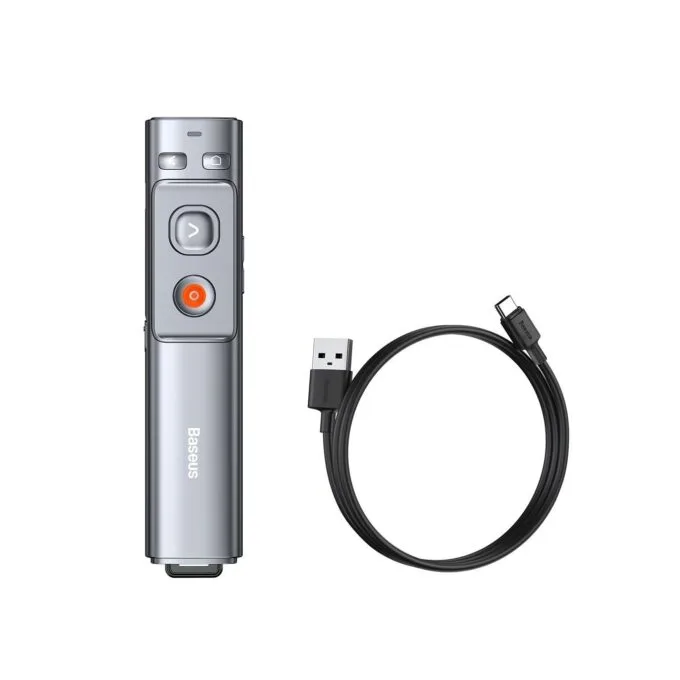 Baseus VA Wireless Laser Presenter - Orange Dot - Rechargeable — image 2