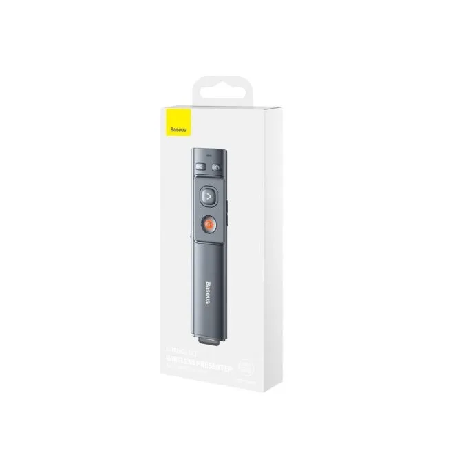 Baseus VA Wireless Laser Presenter - Orange Dot - Rechargeable — image 3