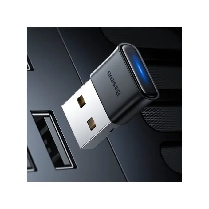Baseus Wireless Bluetooth Adapter - BA04 - Black 5.0 — image 2