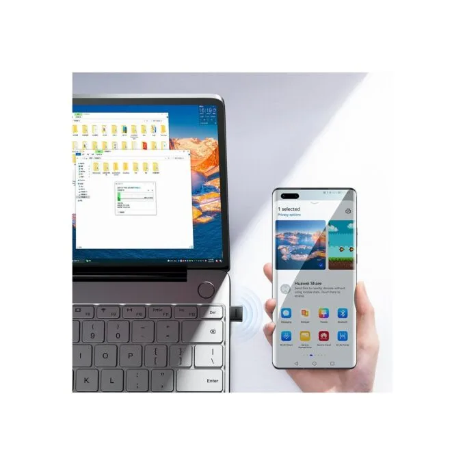Baseus Wireless Bluetooth Adapter - BA04 - Black 5.0 — image 7