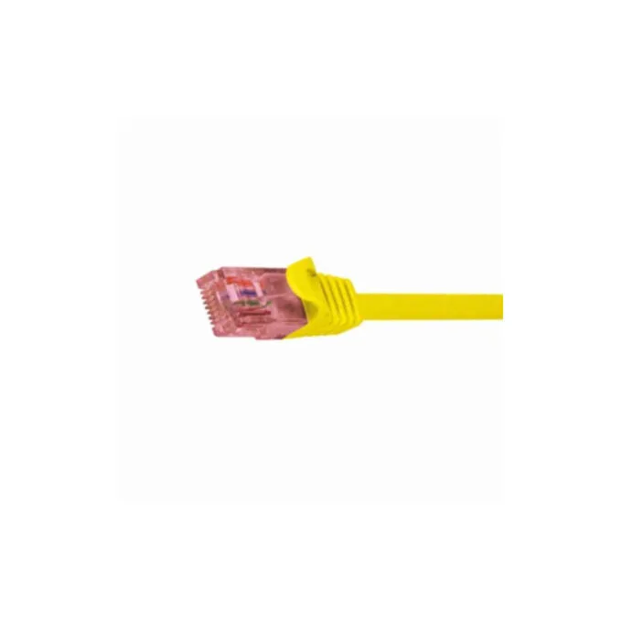 BC-349Y 0,25m CAT6 UTP PATCH CABLE YELLOW GR KABEL — image 1