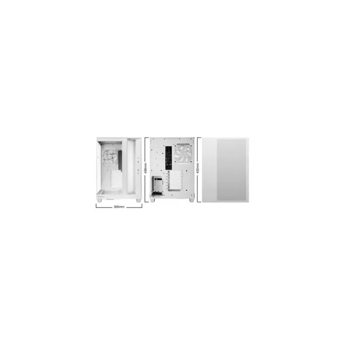 be quiet! Light Base 500 LX White Tower Case - BGW86 — image 3