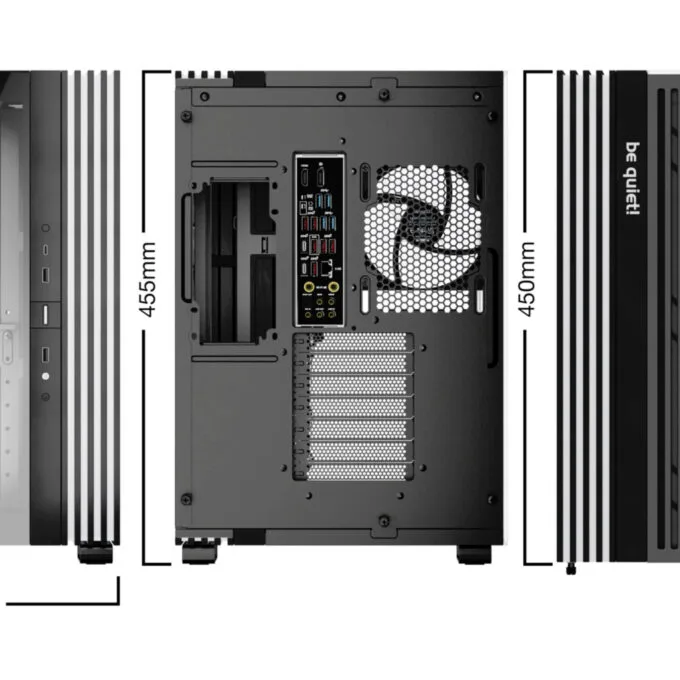 be quiet! Light Base 600 LX Black Mid Tower ATX Case 4x120mm ARGB Fans — image 2
