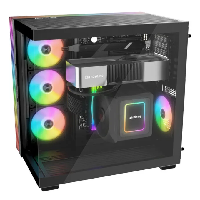 be quiet! Light Base 600 LX Black Mid Tower ATX Case 4x120mm ARGB Fans — image 5