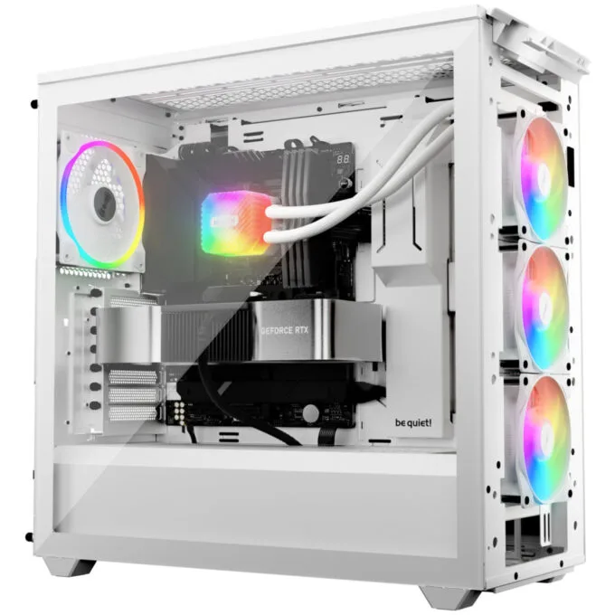 be quiet! Light Loop 360mm White - BW023 - 360mm AIO CPU Liquid Cooler, White, 3x120mm ARGB PWM Fans — image 5