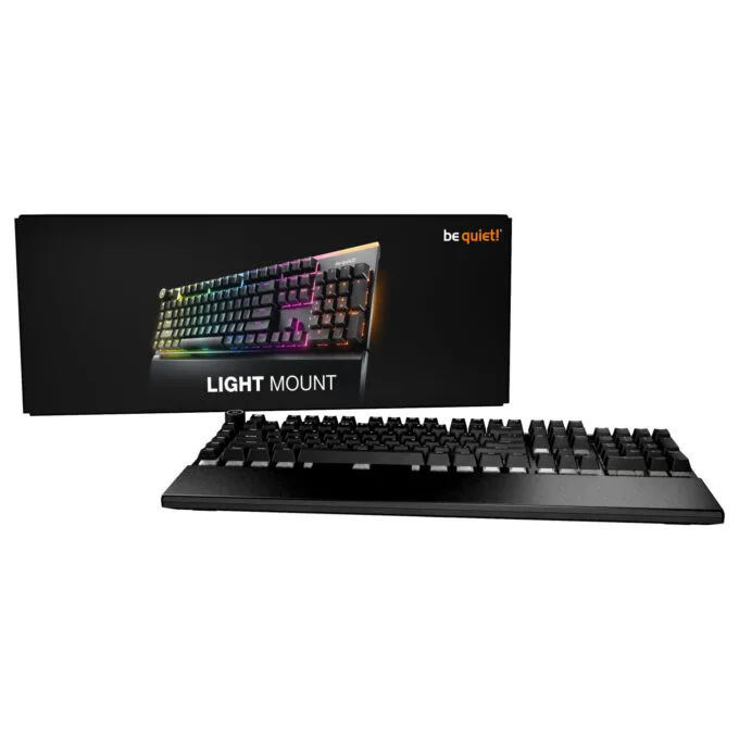 be quiet! Light Mount Silent Tactile Gaming Keyboard USB DE RGB — image 7