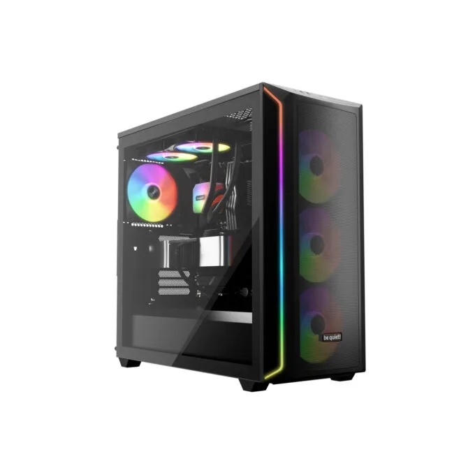 Be Quiet Light Wings LX 120mm PWM Case Fan - High-Speed, ARGB, Black — image 2