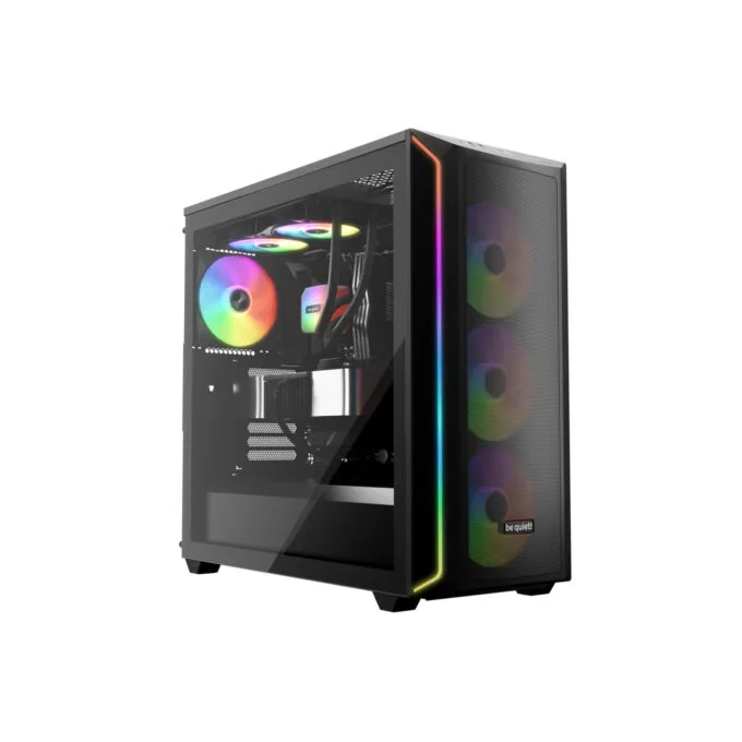 Be Quiet Light Wings LX 120mm PWM High-Speed Case Fans (3-Pack) - Black, ARGB — image 2