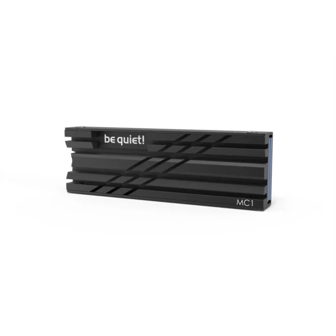 Be Quiet MC1 M.2 SSD Cooler - Black, Fanless Heatsink for M.2 2280 — image 1