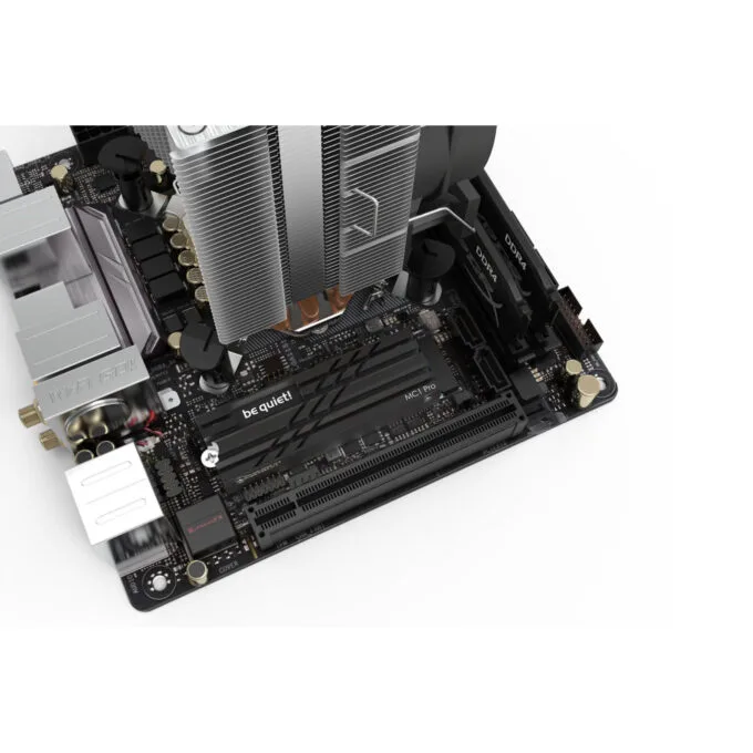 Be Quiet MC1 Pro - M.2 2280 SSD Heatsink Cooler, Fanless, Black — image 2