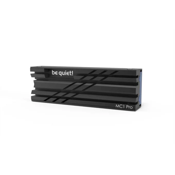 Be Quiet MC1 Pro - M.2 2280 SSD Heatsink Cooler, Fanless, Black — image 1