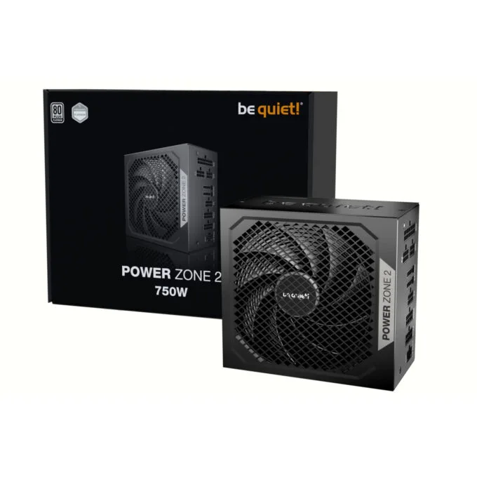 Be Quiet! Power Zone 2 BP006EU 750W 80 PLUS Platinum Fully-Modular ATX 3.1 PSU, Black — image 4